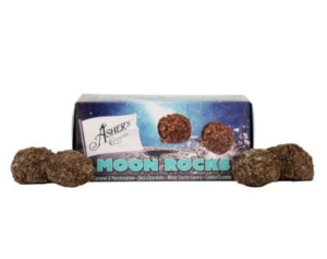 Asher's Dark Chocolate Caramel Marshmallow Moon Rocks 6oz 4ct